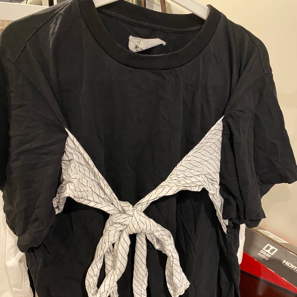 MM6 black Tee